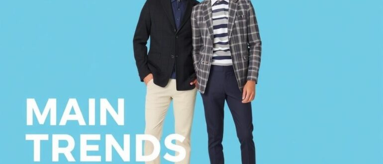 Мода для мужчин основные тренды сезона
